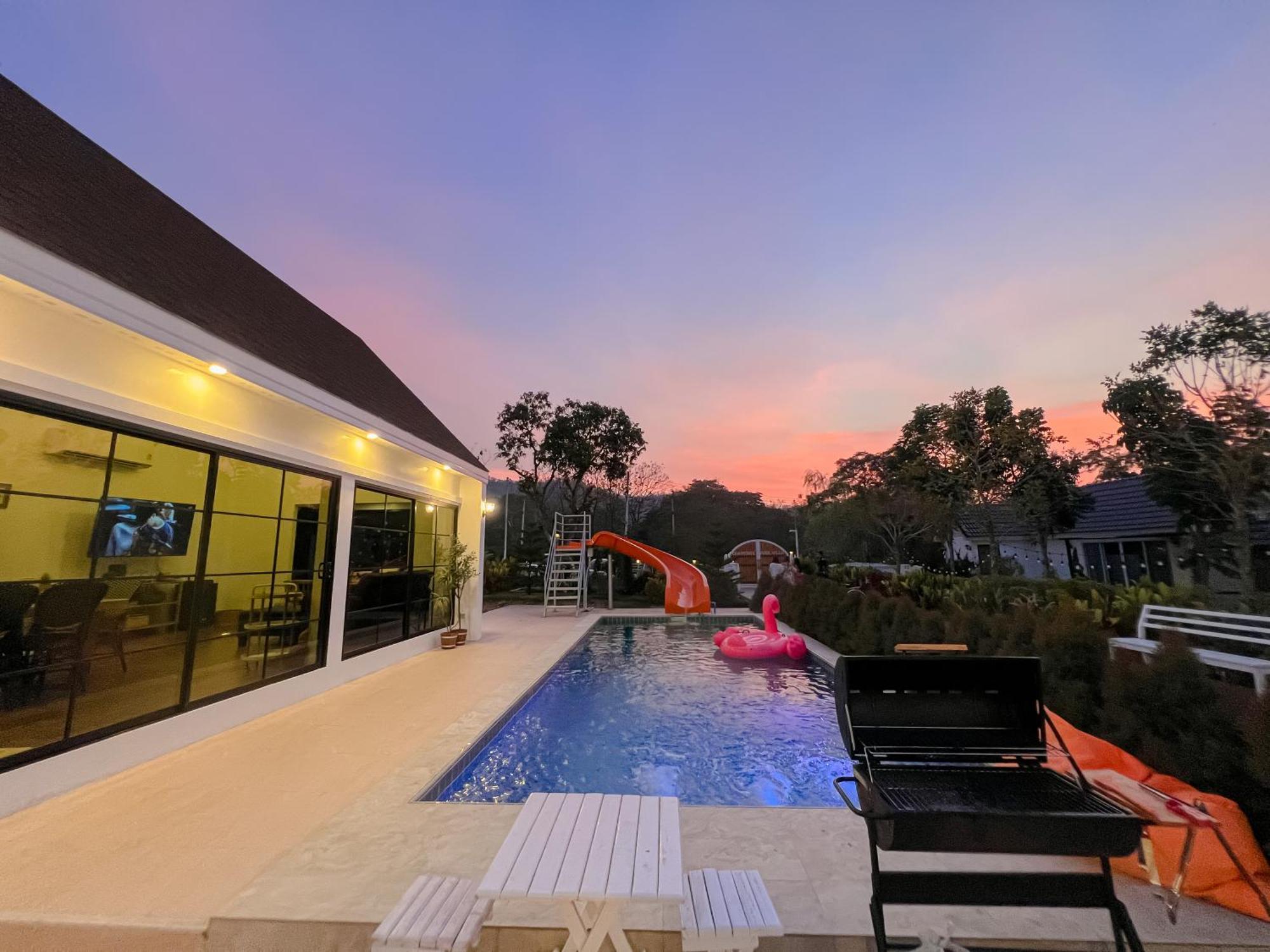 Chamonte Pool Villa Khao Yai Ban Muak Lek Nai Exterior photo