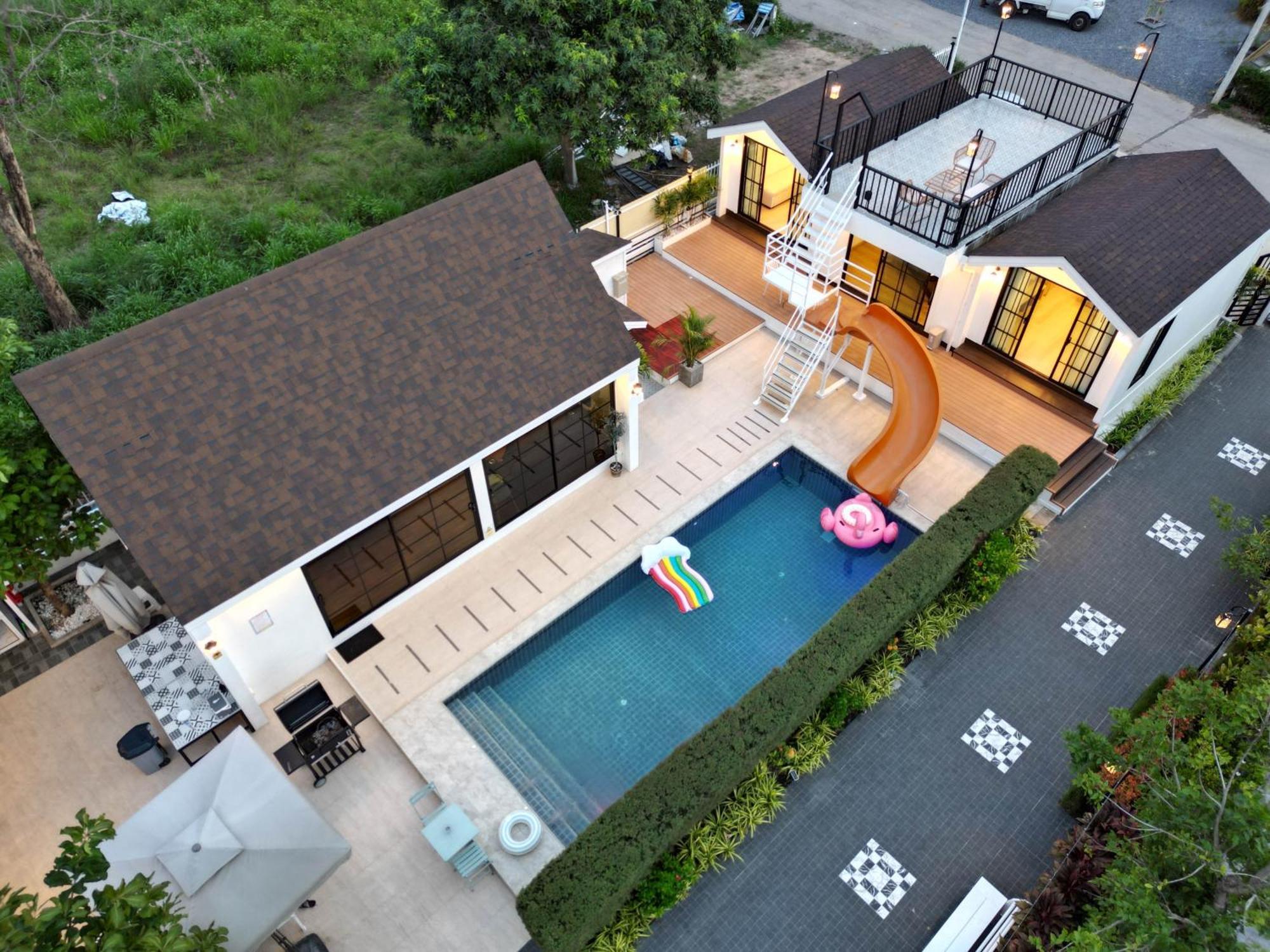 Chamonte Pool Villa Khao Yai Ban Muak Lek Nai Exterior photo